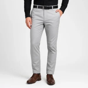 the revenant men regular fit blue viscose rayon trousers (copy)